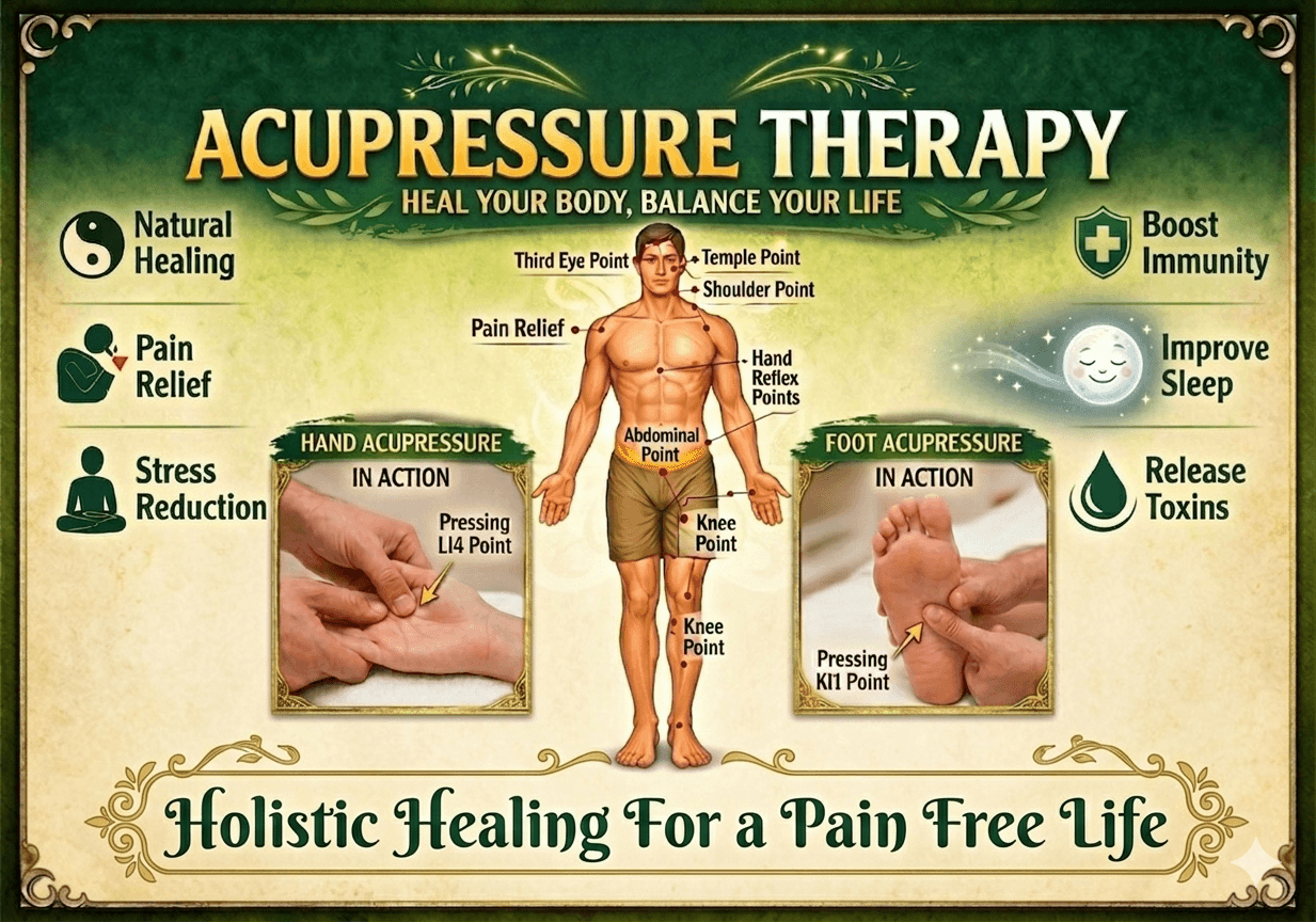 Acupressure Therapy Chart